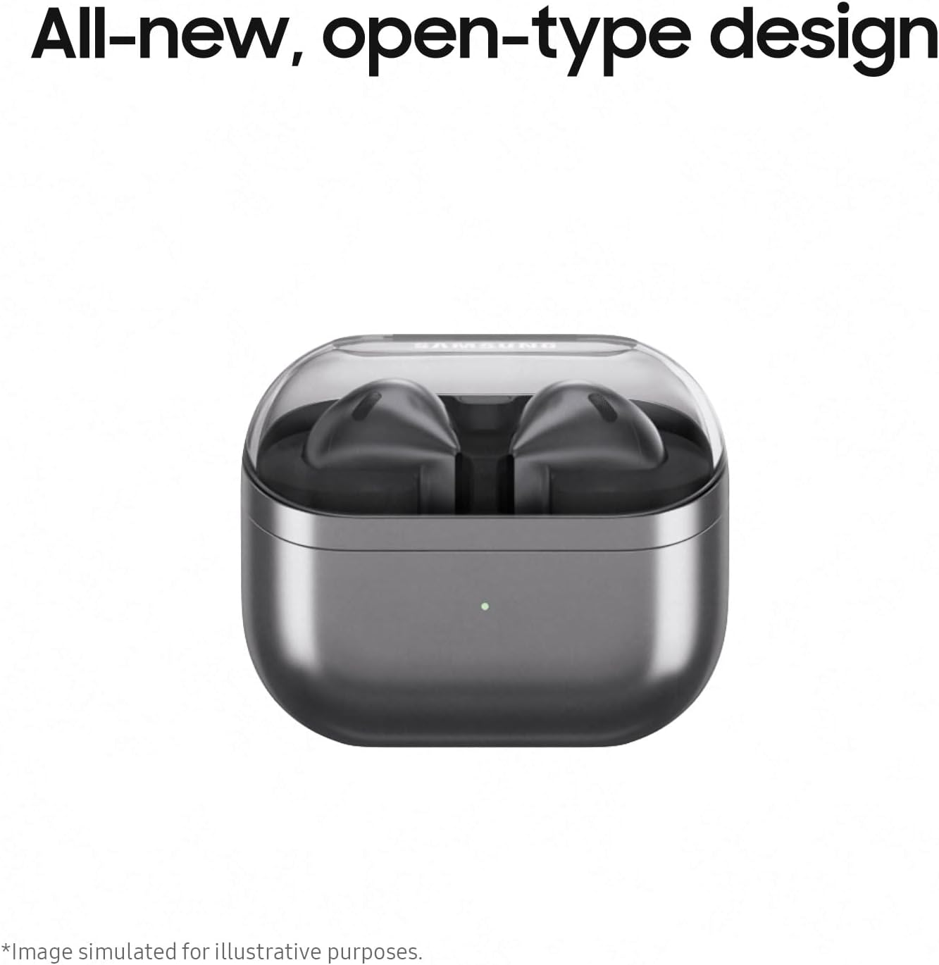 Samsung Galaxy Buds3 Wireless Earbuds, White image number 4