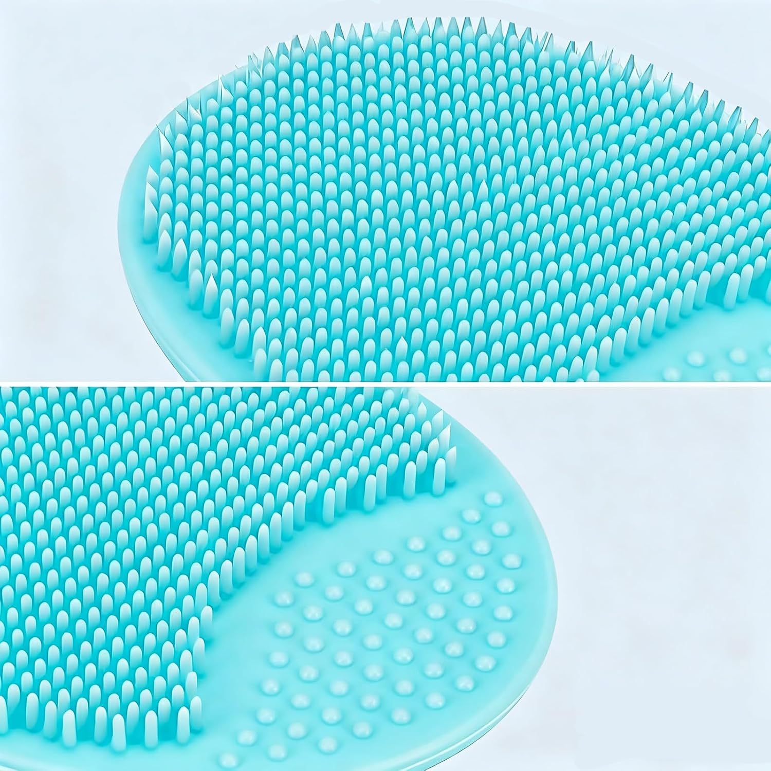 Suytvenxau 4 Pack Face Scrubber, Soft Silicone Facial Cleansing Brush, Gentle Exfoliator and Cradle Cap Brush, Anti-Slip Silicone Face Scrubber for Deep Cleaning and Blackhead Removal image number 2