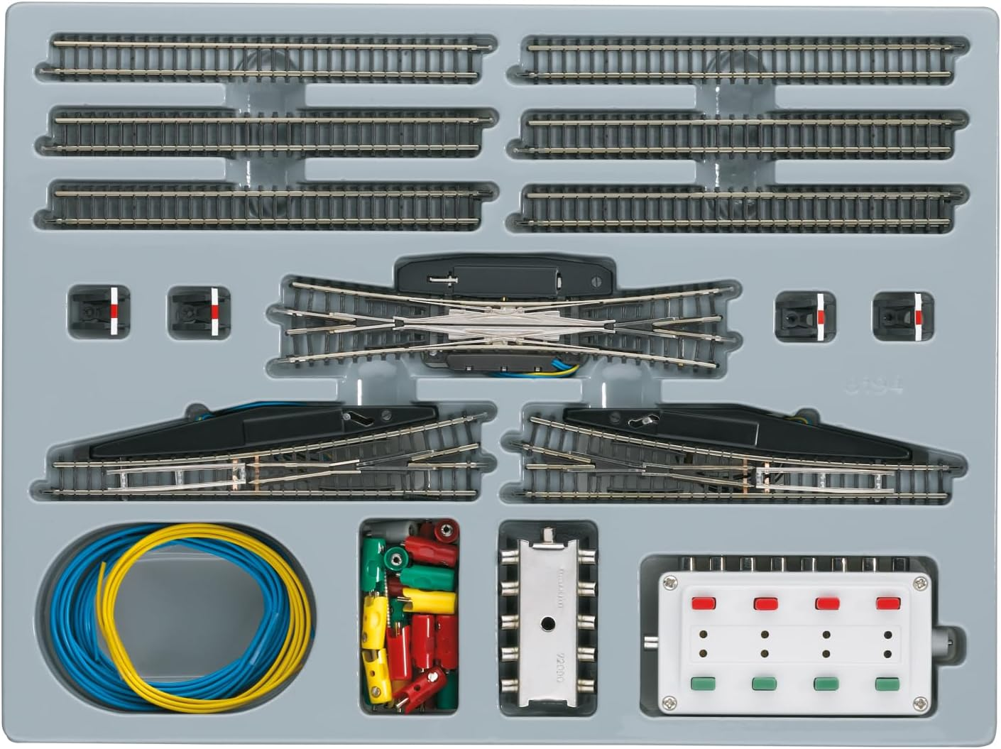 Marklin T3 Extension Set W/Electric Turnouts Scale