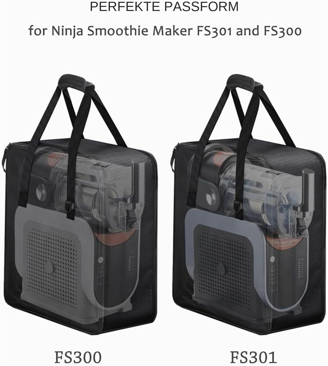 Flkiglm Protective Bag for Drink Maker, Dustproof Travel Storage for Preparation Device, Adjustable Carry Case with Accessories for Picnic, Camping image number 6