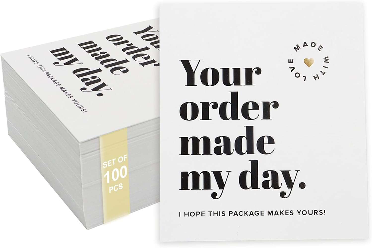 150 Pcs Thank You Cards Small Business, Thank You for Your Order Cards, Customer Appreciation Cards for Shop Online, Thank You for Supporting My Small Business Cards (150 Pcs)