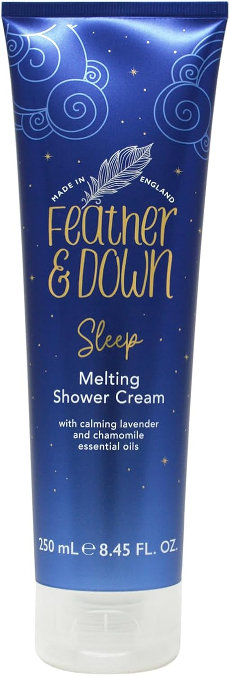 Feather & down Sweet Dream Melting Shower Cream (250Ml) - with Calming Lavender & Chamomile Essential Oils. Cruelty Free. Vegan Friendly. Natural Extracts. image number 4