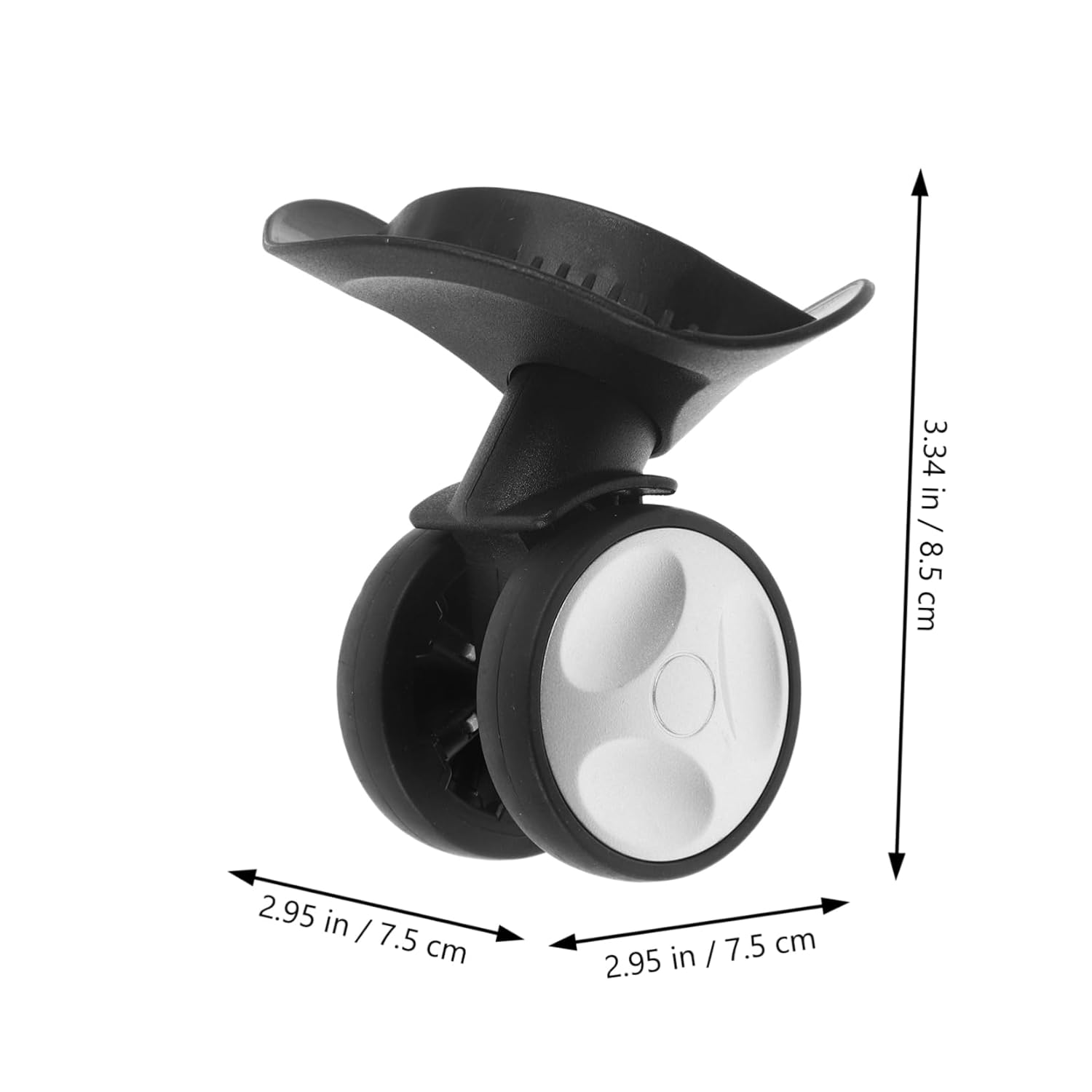 GAROZATION Luggage Wheel Accessories Suitcase Small Wheel Replacement Plastic for Travel Luggage Rotation image number 5