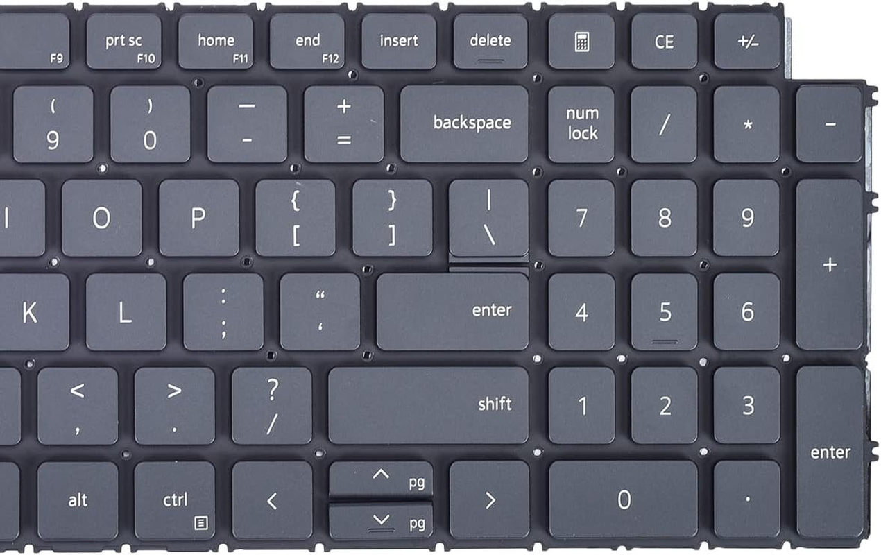 Replacement Keyboard for Dell Inspiron 15 3510 3511 5510 5515, Inspiron 16 7610 & Latitude 3520, Inspiron 15 3511 5510 & Latitude 3520 Laptop Keyboard with Backlit US Layout image number 2