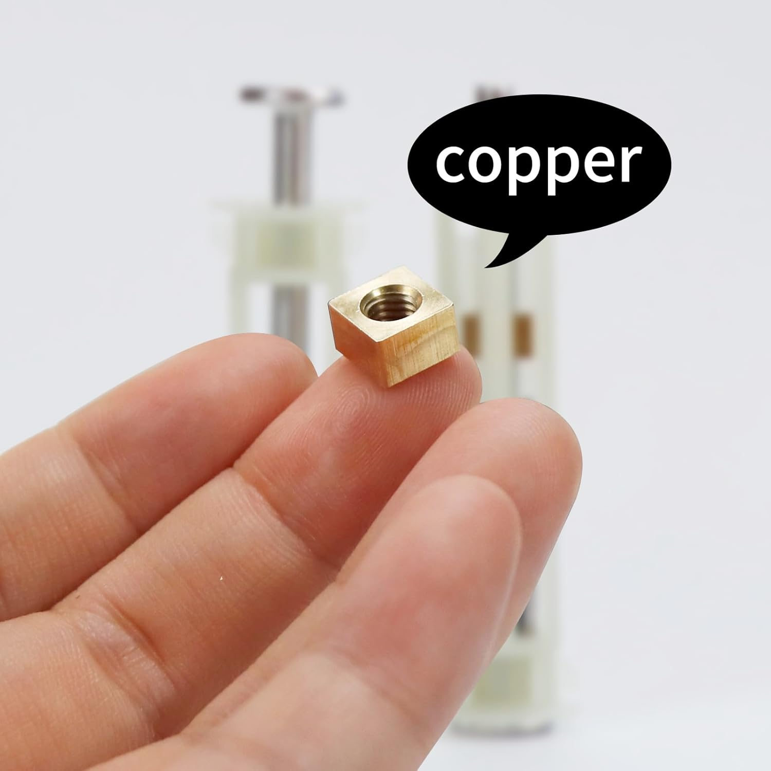 Heavy Duty Toilet Seat Fastener Bolt Kit, Quick Release Hinge Fasteners, Toilet Seat Screws Replacement Kit (SJ03) image number 2