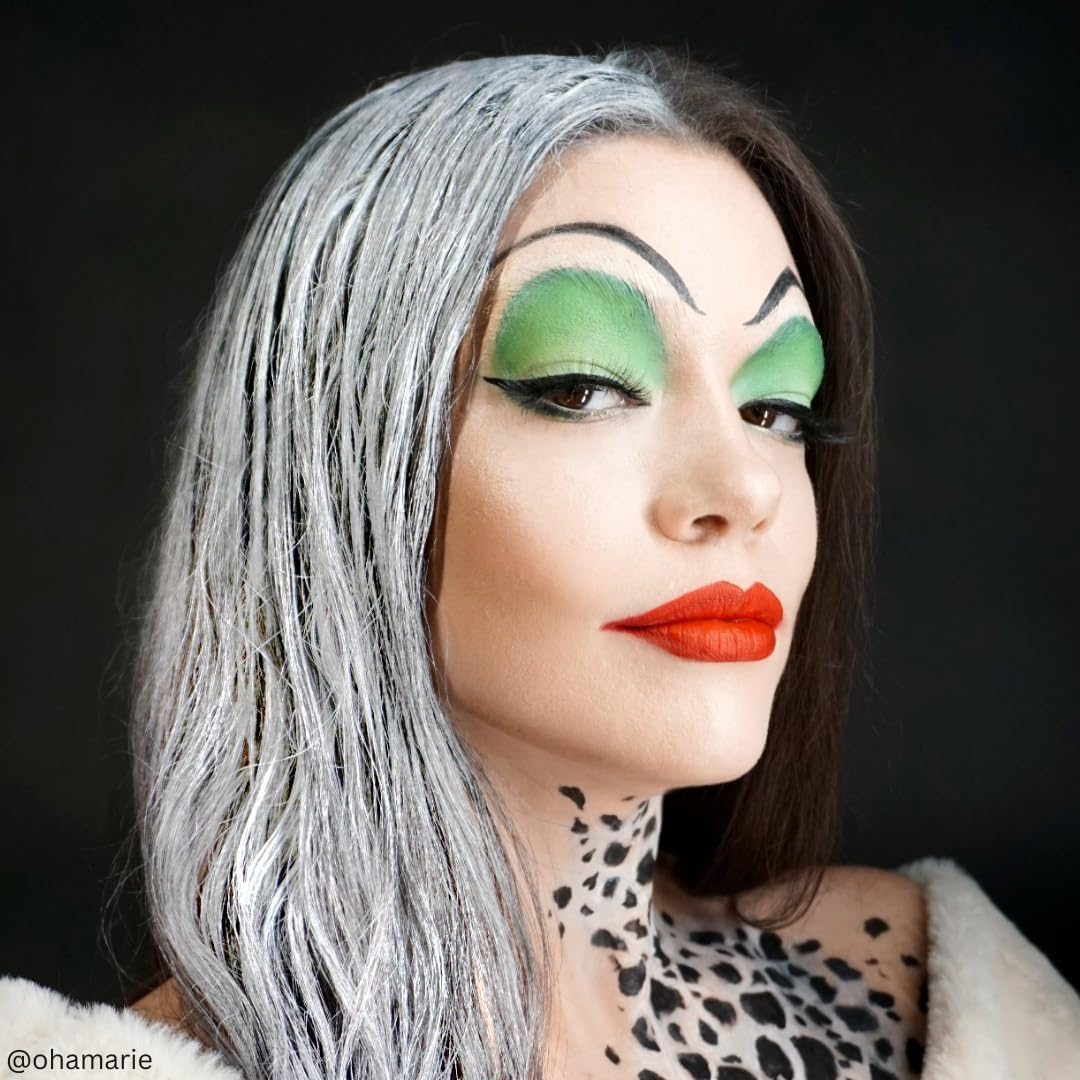 Mehron Makeup Hair White with Brush (1 Oz) image number 2