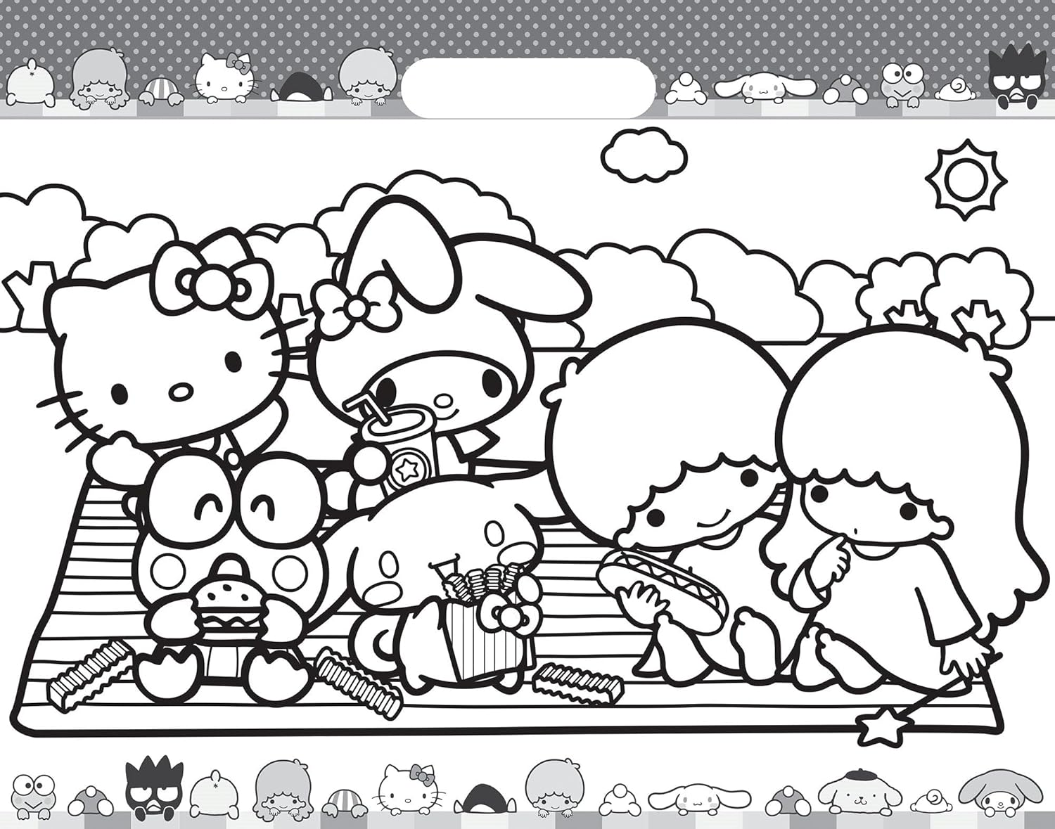 Hello Kitty and Friends - Giant Activity Pad image number 2