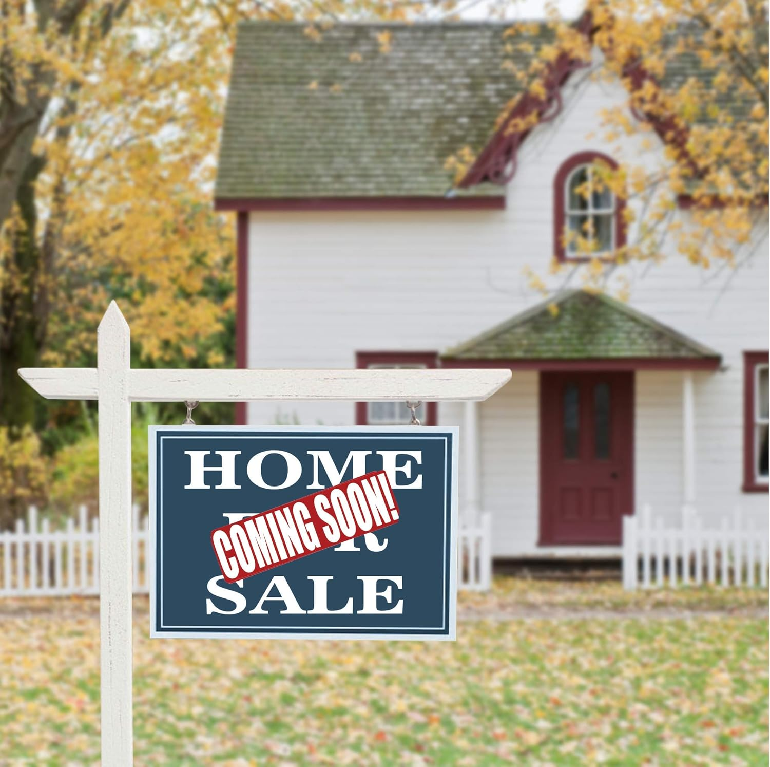 Realtors' Reusable Coming Soon Sign - Magnetic Real Estate Rider image number 4