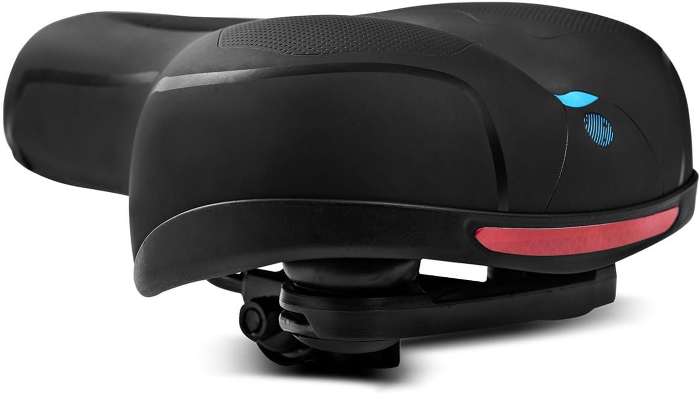 Lifespan Fitness Comfort Sport Spin and Exercise Bike Saddle image number 1