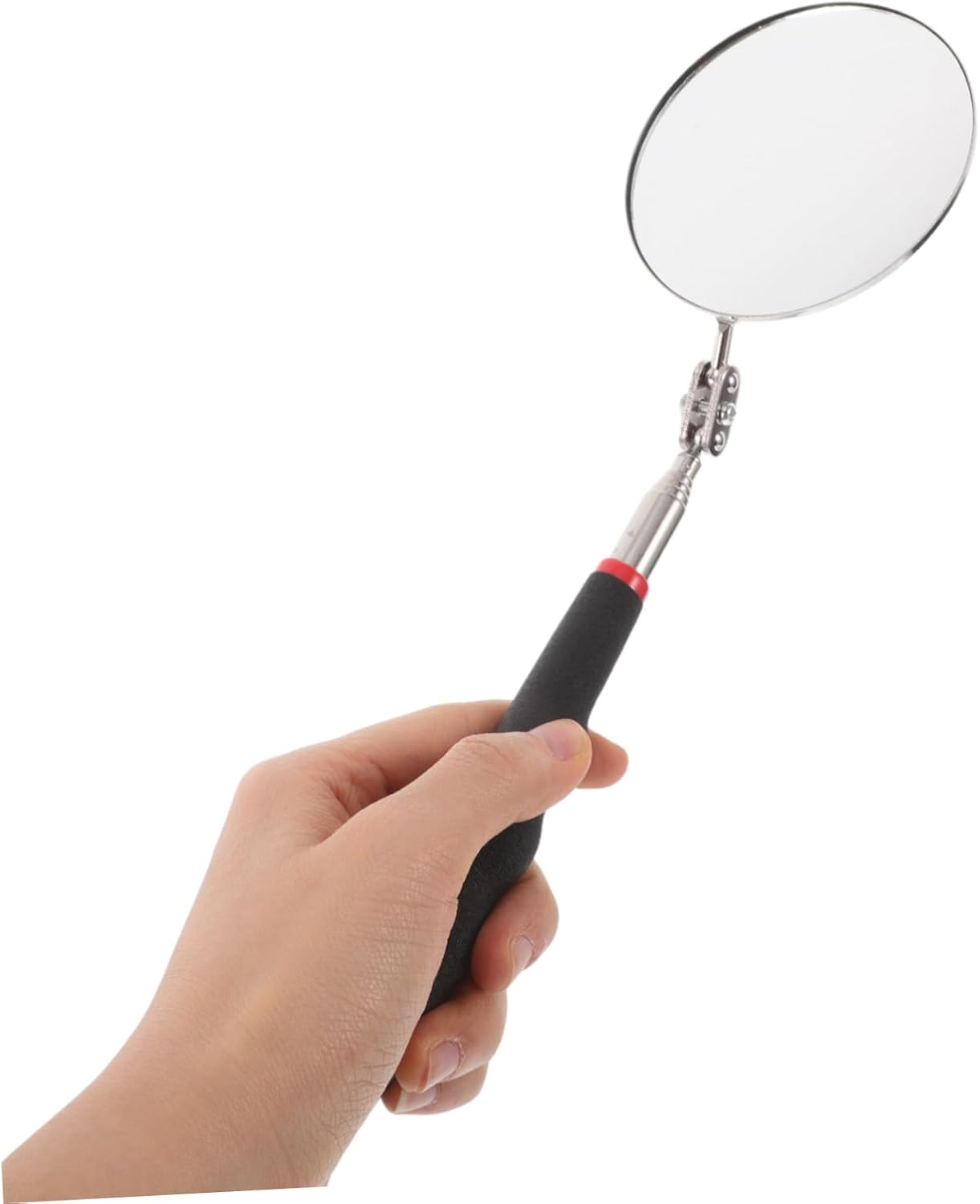 SOESFOUFU 2Pcs Handheld Automotive Telescopic Mirror Magnetic Rotating Extendable for under Car Inspection Versatile Tool for Mechanics Scratch-Resistant Construction image number 5