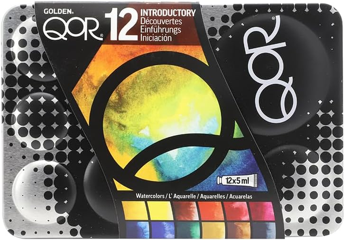 Qor Watercolor Introductory 12 Color Set image number 1
