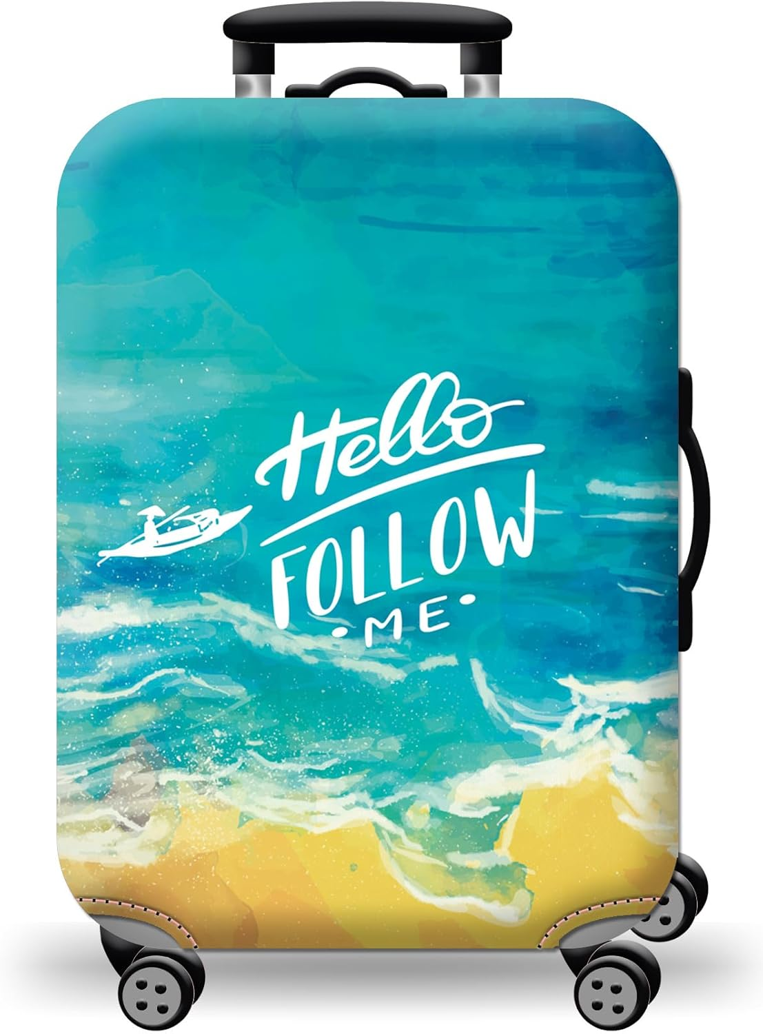 Luggage Cover Suitcase Protector Baggage Covers Travel Accessories Hard Shell Case Protectors Extra Duribility