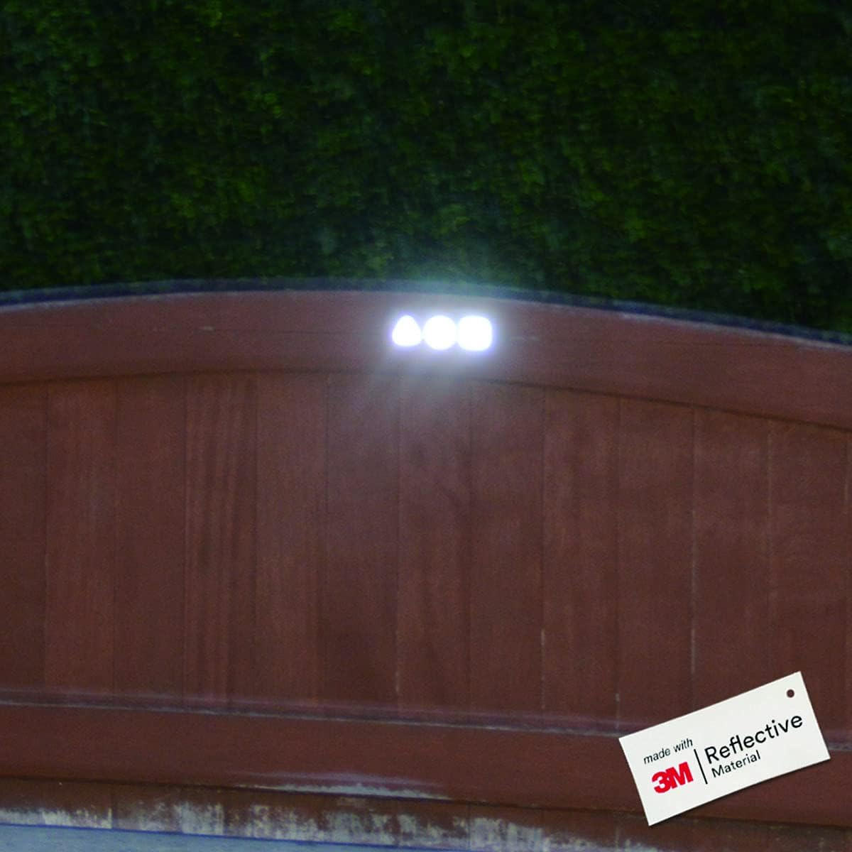 Salzmann 3M Reflective Stickers for Outdoor Use - Waterproof Stickers for Cars, Motorcycles, Helmets - Made with 3M Diamond Grade Reflective Material - White image number 3