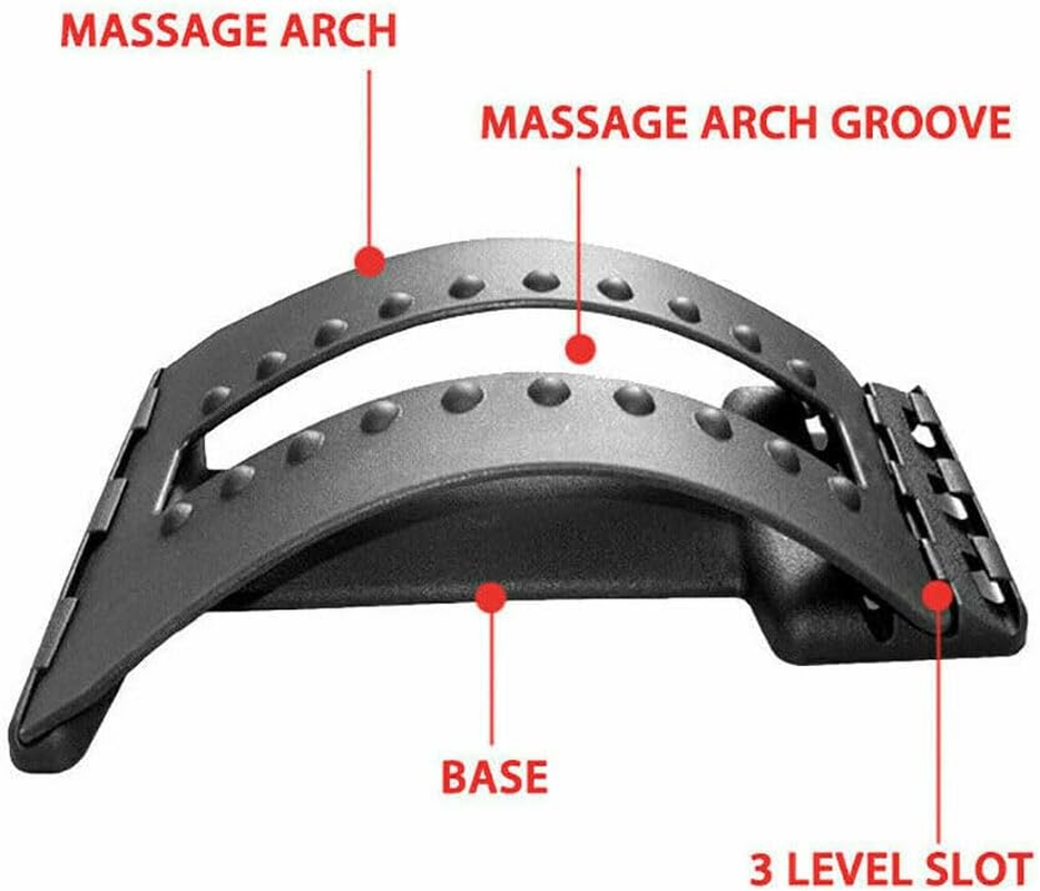 Leona Co Back Stretcher for Lower Back Pain Relief, Multi Level Back Cracker Board for Herniated Disc, Scoliosis, Spine Decompression, Back Cracking Device, Upper and Lower Back Stretcher (Blue) image number 5