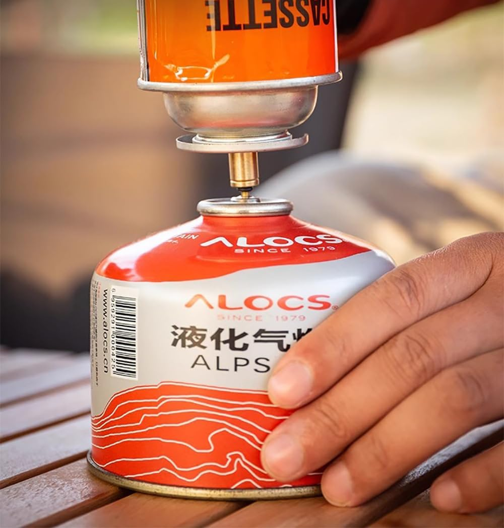 PQCLXUYA 2 PCS Butane Refill Adapter, Inflatable Valve Adapter for Butane Cylinder Gas Tank, Outdoor Camping Hiking Burner and Picnics image number 6