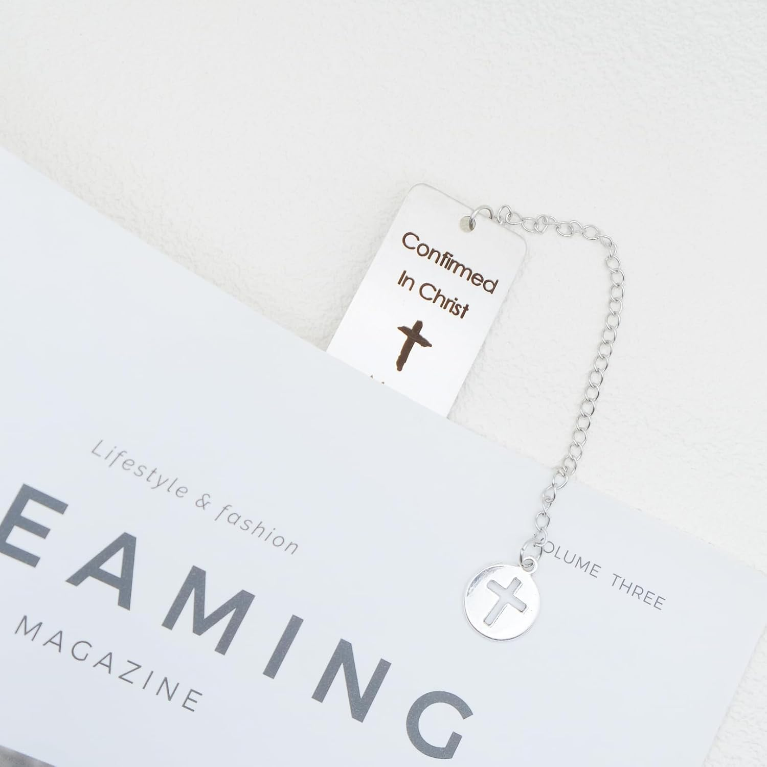 Confirmation Gifts for Teenagers Boys Girls Christian Bible Bookmark Gifts for Women Men Book Lovers Friends Catholic Easter Bookmark Birthday Christmas Baptism First Communion Gift for Daughter Son image number 2