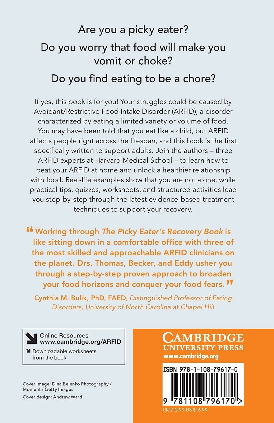 The Picky Eater'S Recovery Book: Overcoming Avoidant/Restrictive Food Intake Disorder