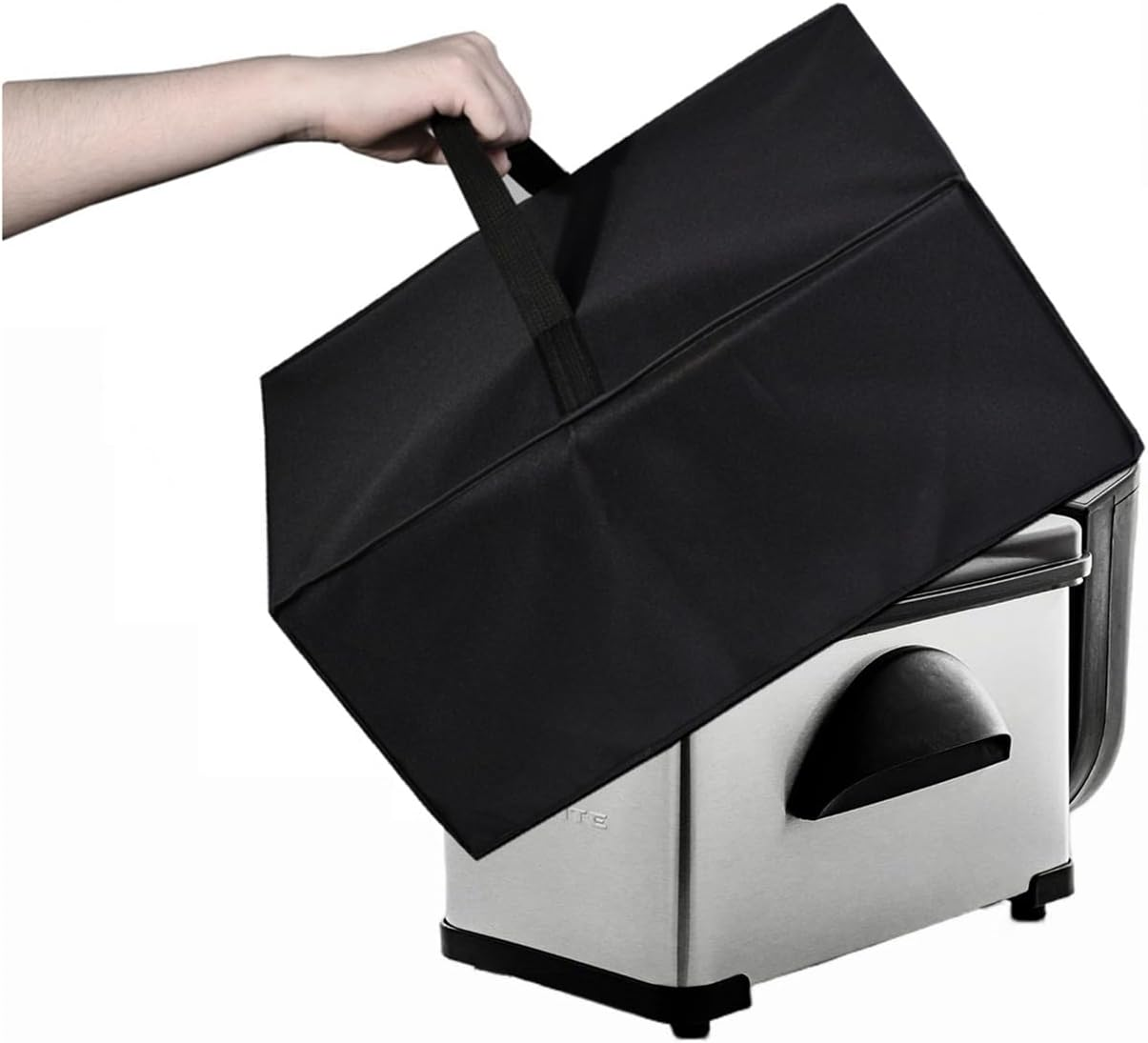 Deep Fryer Cover,Heavy Duty Waterproof,Compatible with OVENTE 2 Liter Electric Deep Fryer FDM2201BR/FDM2201CO (Black)