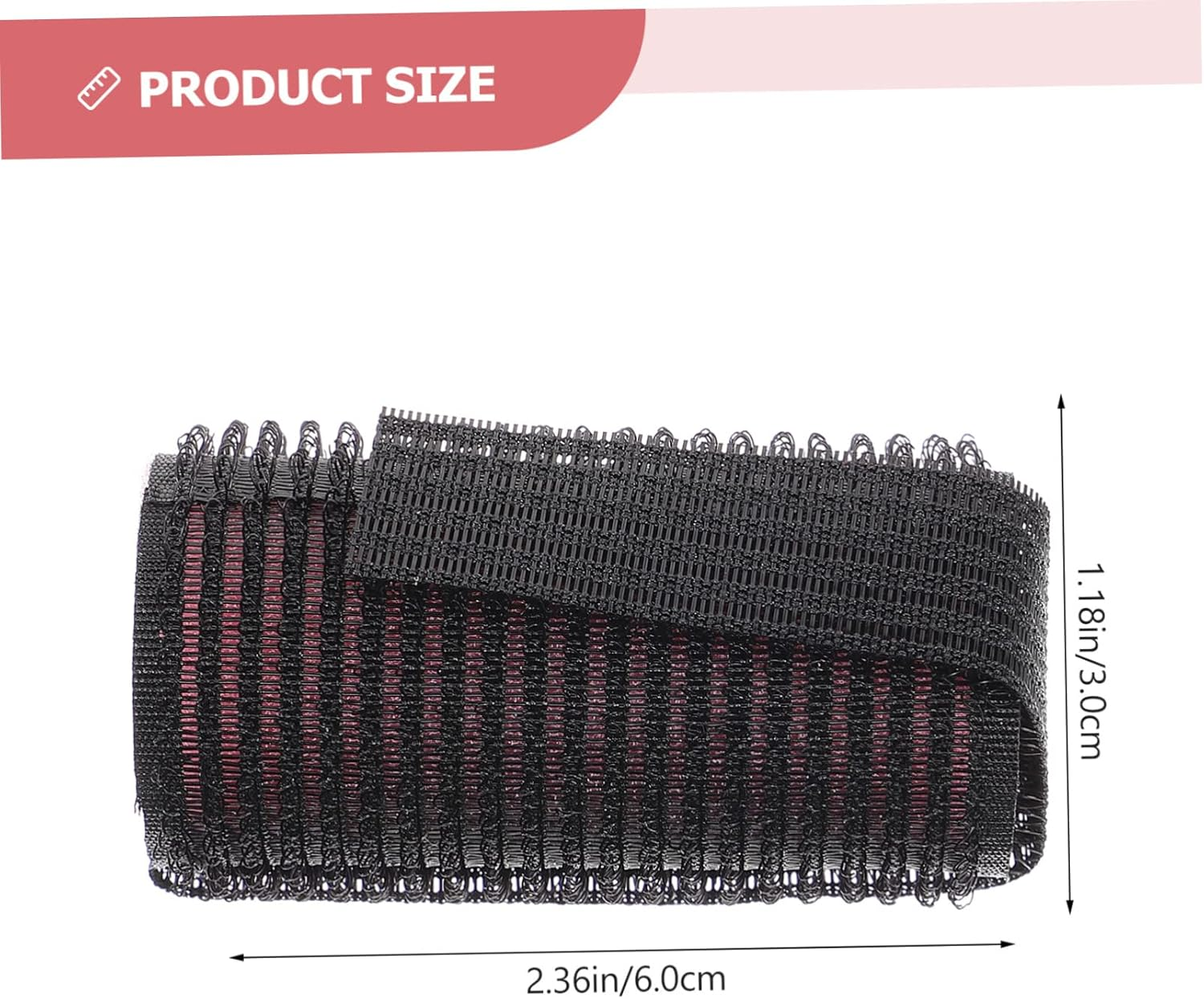 HONMEET 6Pcs Sponge Hair Rollers Self-Adhesive Sleep Rollers Heatless Fringe Curler Curlers for Hair Styling Random Color image number 6