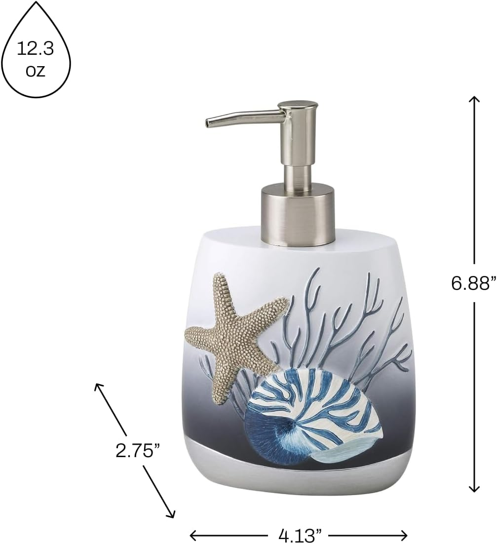 Avanti Linens Blue Lagoon Lotion Pump image number 4