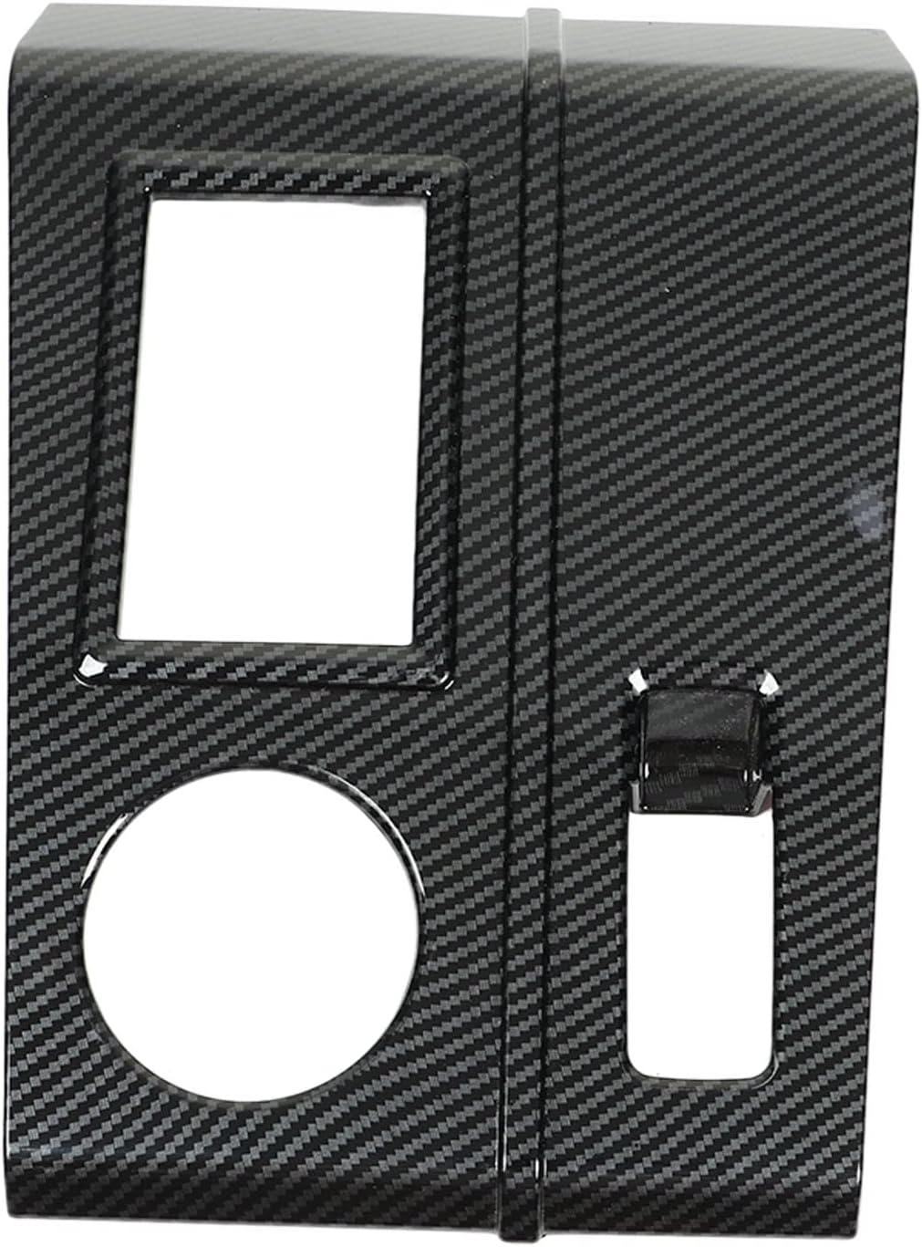 Gear Shift Box Frame Cover for Mitsubishi Outlander 2023, Carbon Fiber Gear Panel Frame Trim, Gear Frame Cover Replacement, Car Interior Center Console Decor Accessories image number 4