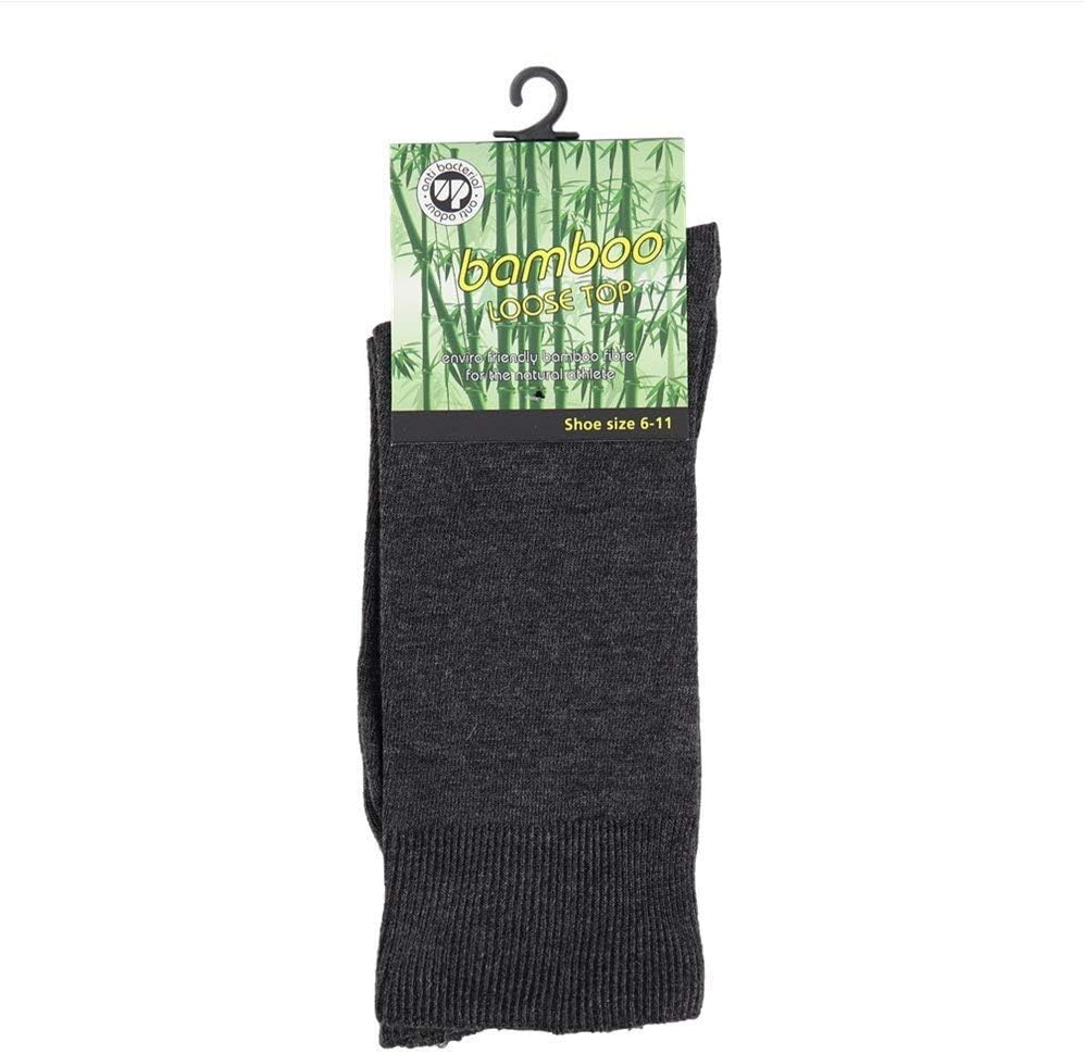 6X Bamboo Loose Top Diabetic Natural Thermal Socks Medical Wide Circulation Warm image number 2