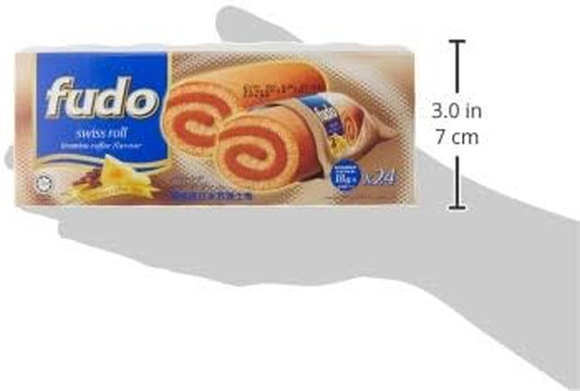 Oriental Fudo Swiss Roll Tiramisu Coffee Flavour, 24 X 18G image number 5