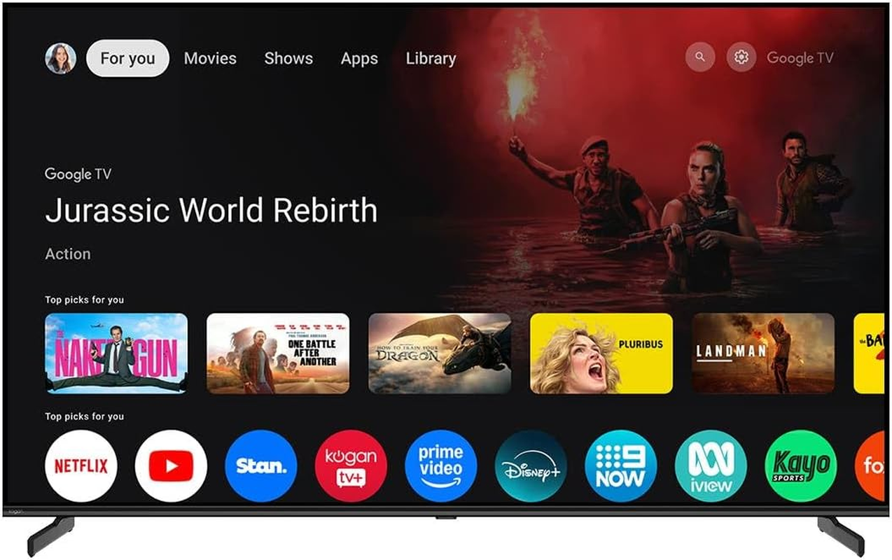 Kogan 65" Mini-Led QLED 4K Smart AI Google TV - MQ8T - KAQL65MQ8TA - 65 Inch image number 4