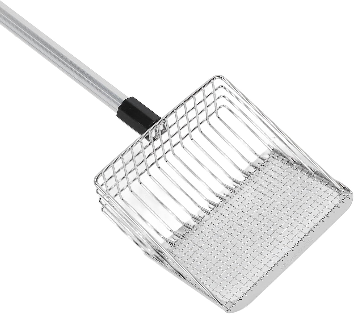 Eujgoov Metal Chicken Poop Scoop with Extendable, Stainless Steel Sieve Scoop for Convenient Cleaning image number 4