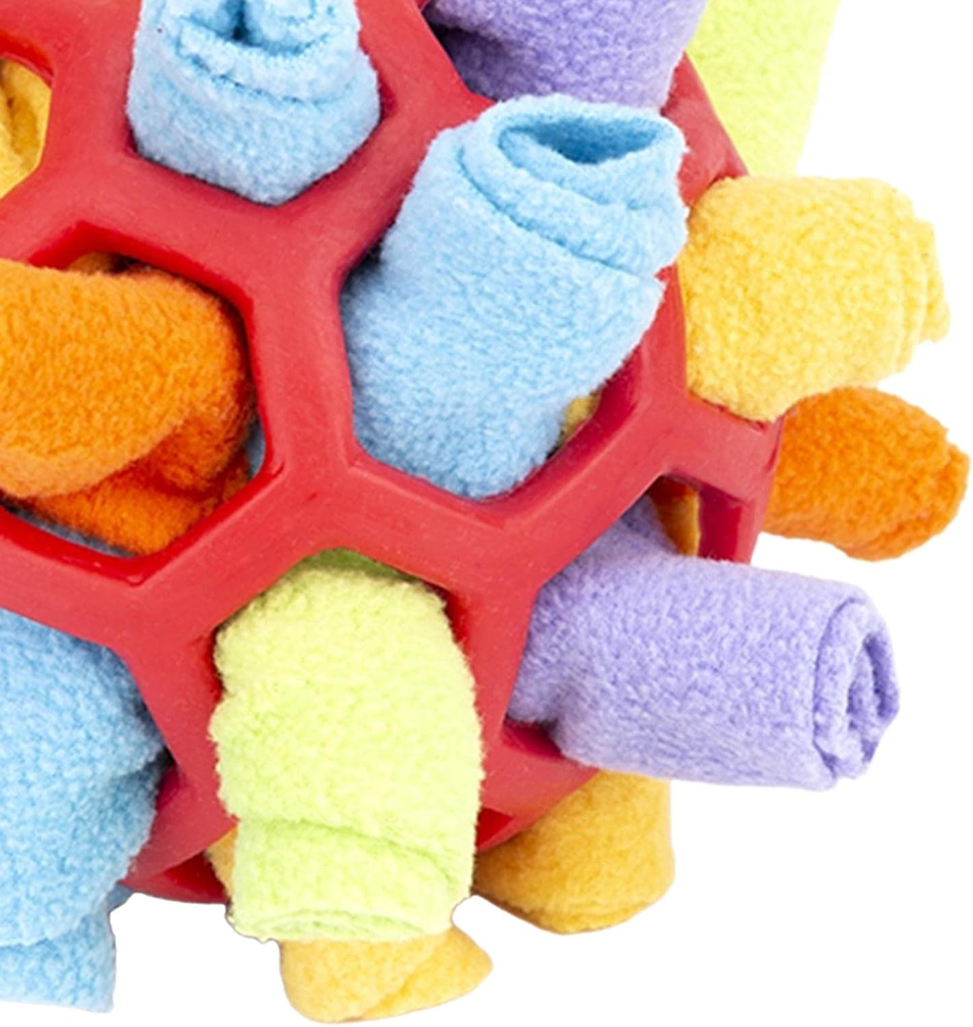 Baoblaze Snuffle Ball Dog Treat Dispenser, Dog Puzzle Toys Ball Interactive Dog Toys for Small Medium Dogs Feeders Toys, Dogs Treat Toys Ball image number 2