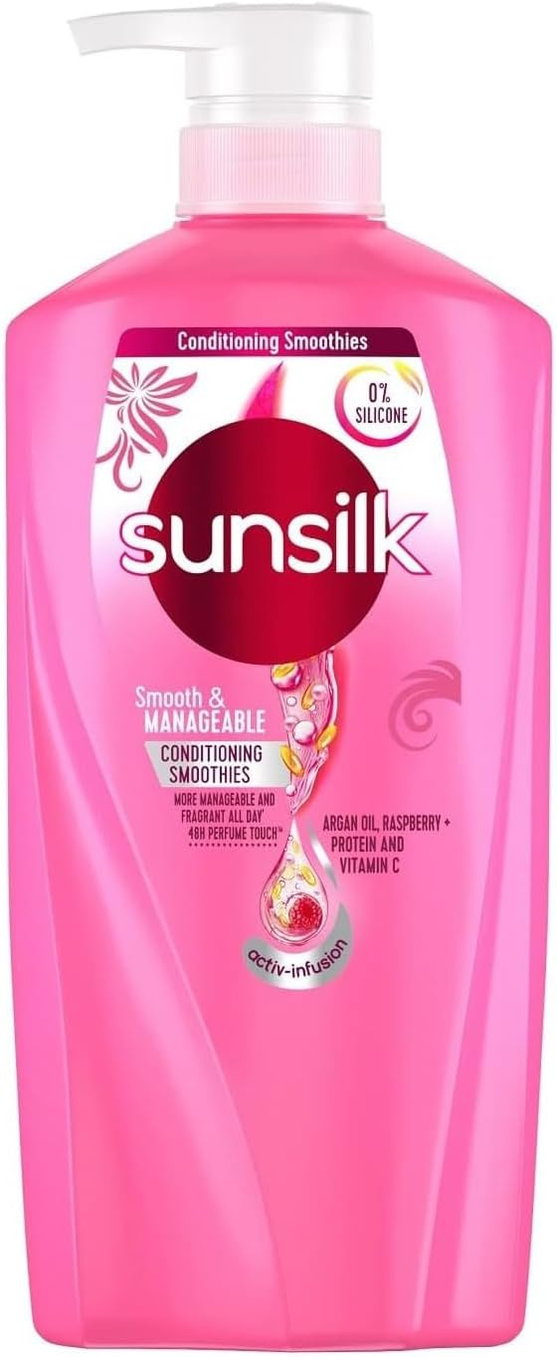Sunsilk Smooth and Manageable Argan Oil Elastin and Vitamin C Shampoo 625 Ml