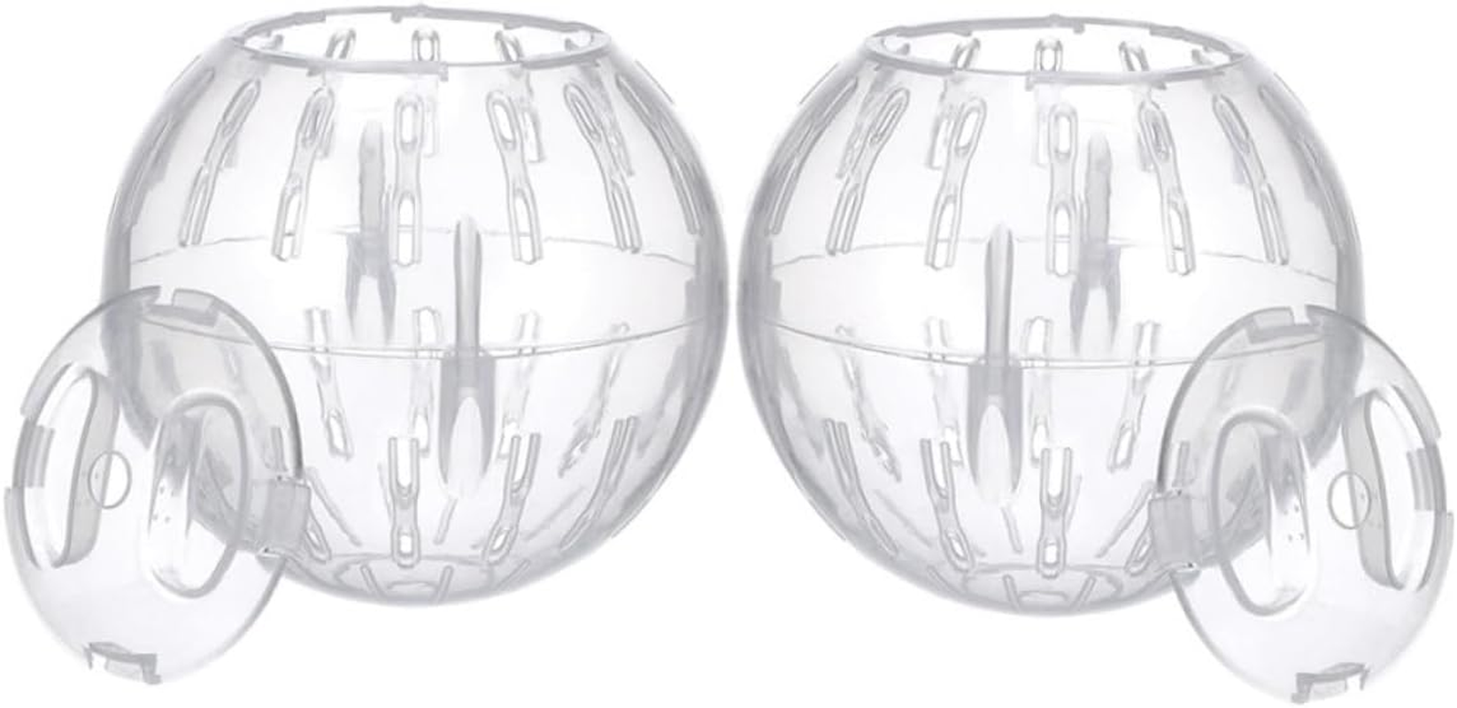 FONDOTIN Reducing Boredom for Your Pet: 2 Pack Lizard Toy Sports for Small Animals Silent Hamster Wheel image number 6