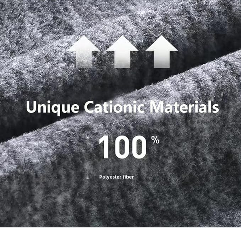 2 PCS Multi-Purpose Neck Gaiters, Breathable Protection against Sun, Wind & Dust, Fleece Neck Warmer Gaiter, Black & Grey, Adult Size, Thermal for Skiing, Snowboarding & Outdoor Activities AUPOINT image number 5