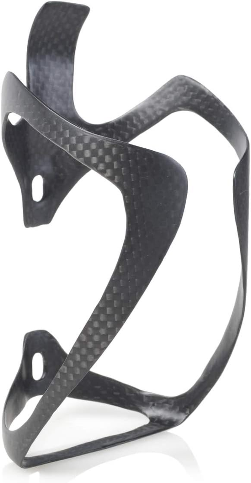 Thinktop 2 Pack Ultra-Light Full Carbon Fiber Bicycle Bike Drink Water Bottle Cage Holder Brackets for Road Bike MTB Cycling