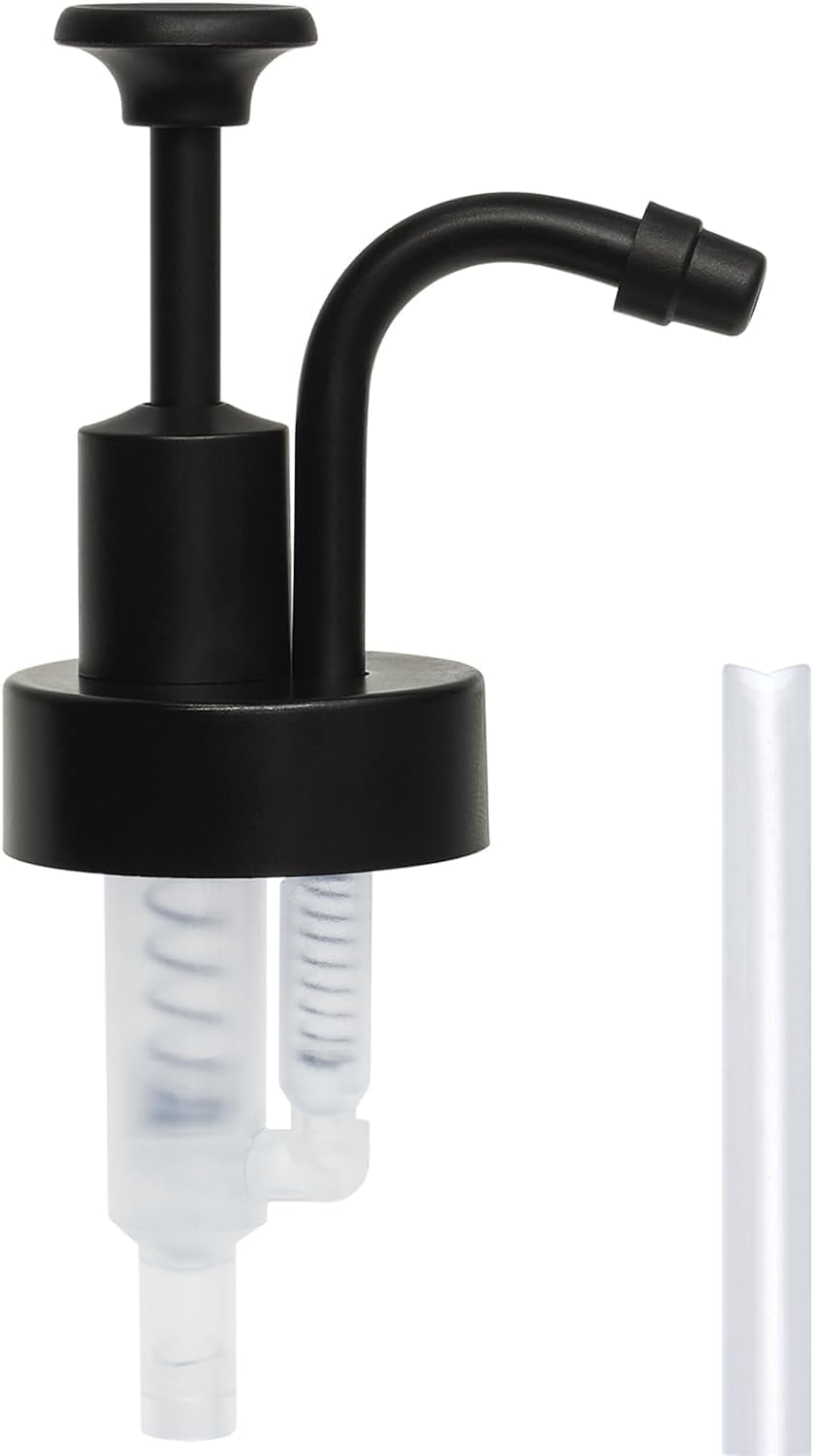 Glass Soap Dispenser Set, Hand Soap Dispenser and Dish Soap Dispenser, Soap Dispenser with Gold Soap Pump,Decorative Soap Dispenser for Bathroom & Kitchen Rustic Home Decor (Moire)