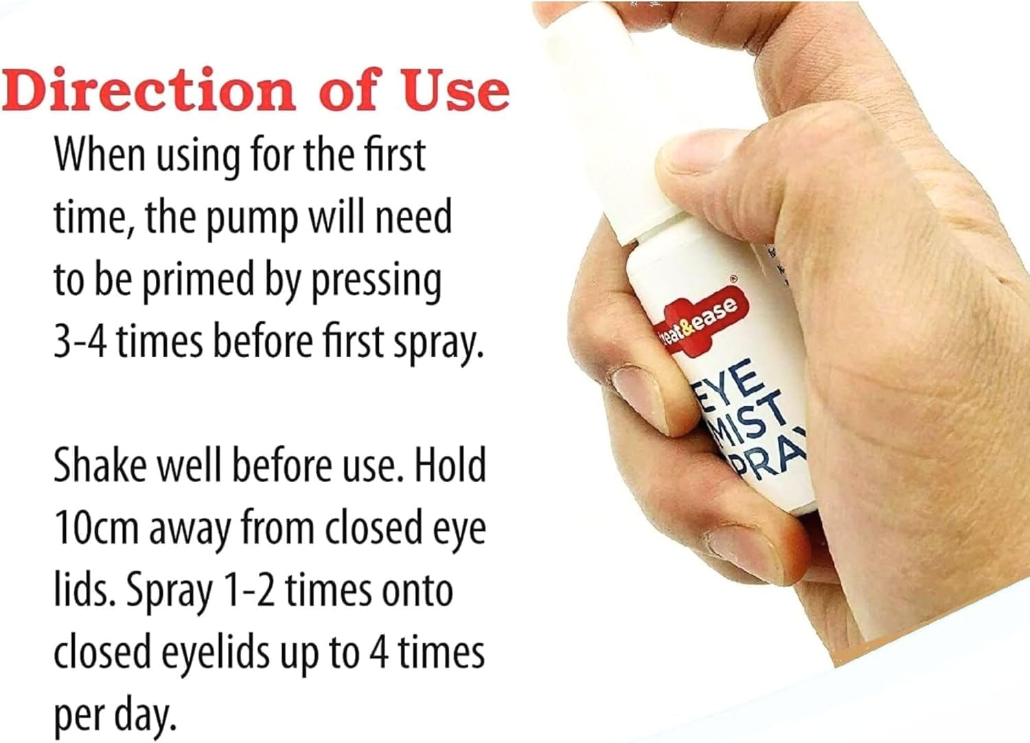 4X Eye Mist Spray for Dry & Irritated Eyes - Bundled by Smart Cutie image number 2