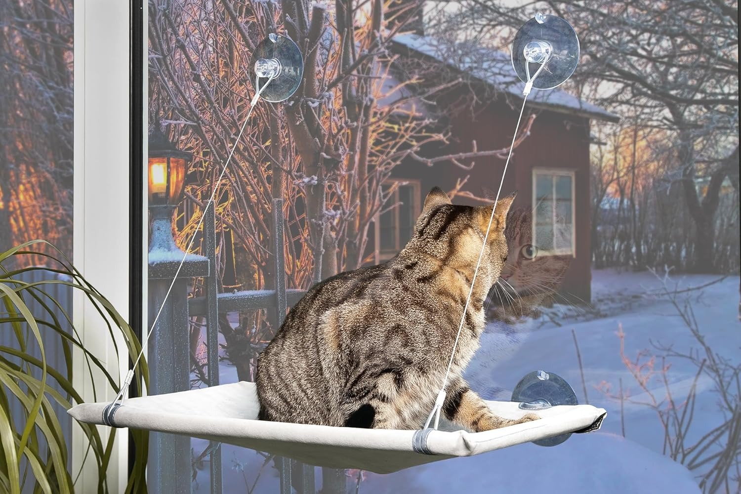 Karlie Flamingo Window Lounger for Cats image number 3