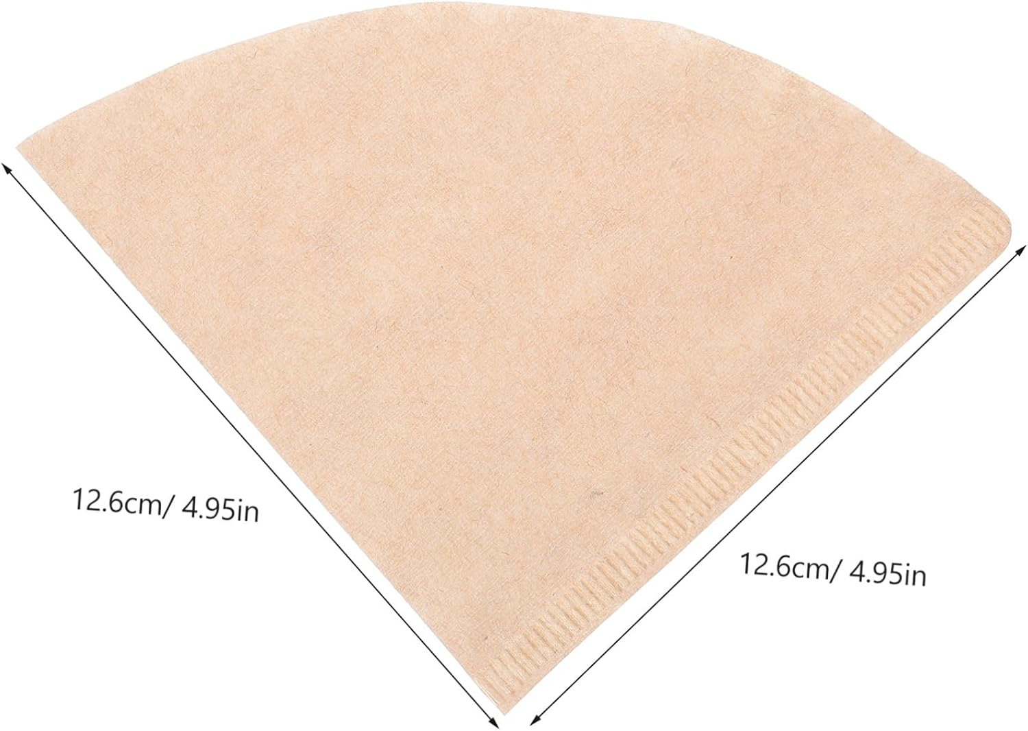 Gadpiparty 40Pcs Unbleached Paper Filters for Espresso Filter Paper Pads Compatible Drip Coffee Machines and Hand Brewing image number 1