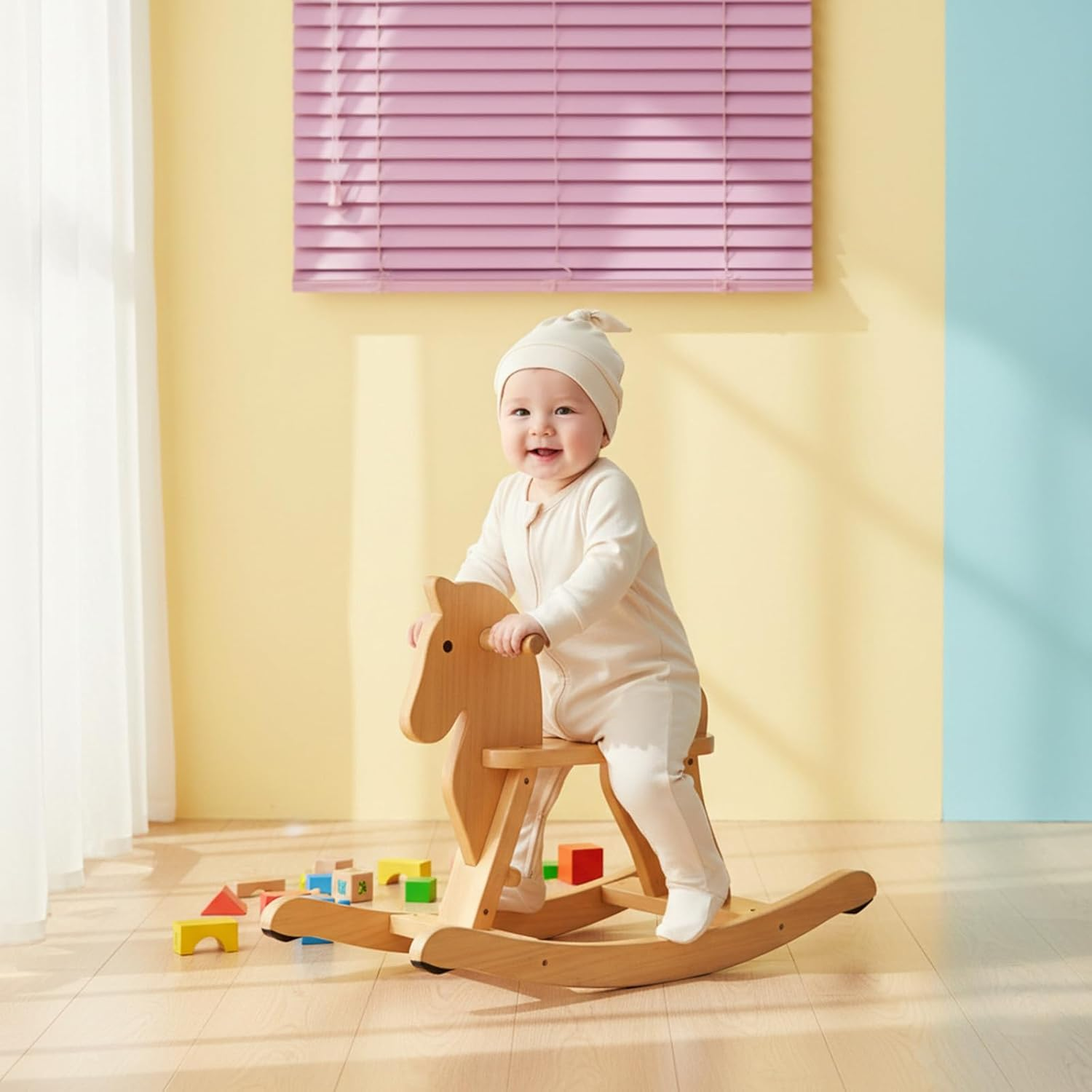 Newborn Baby Girl Boy Clothes Infant Long Sleeve Soild Footed Romper Zipper Footie Jumpsuit with Hat Fall Outfit image number 4