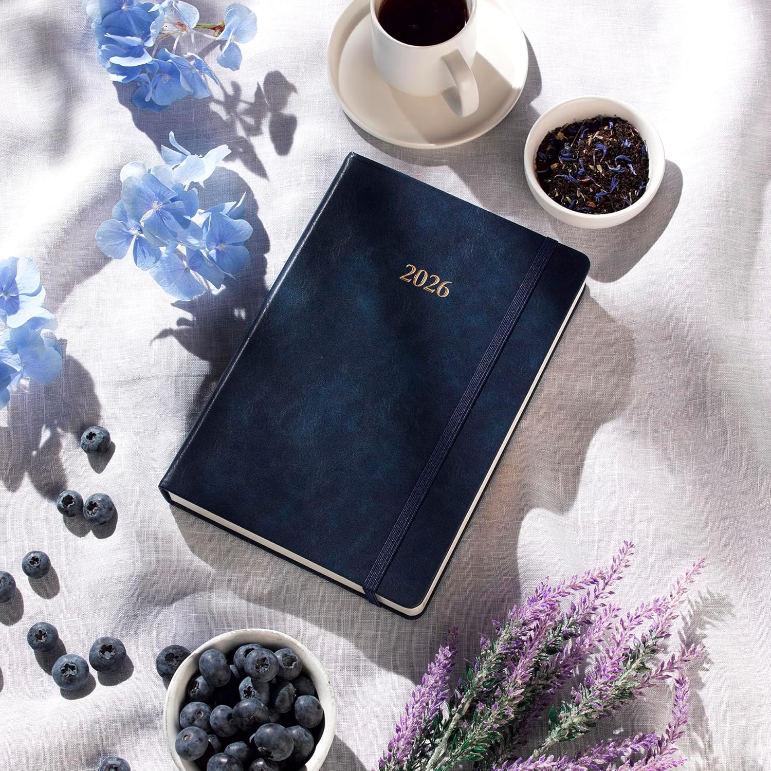 Wykeham'S Executive 2026 Daily Journal Planner &ndash; Australian Public Holidays & Format &ndash; Personalisation Available (Royal Blue, A5) image number 2