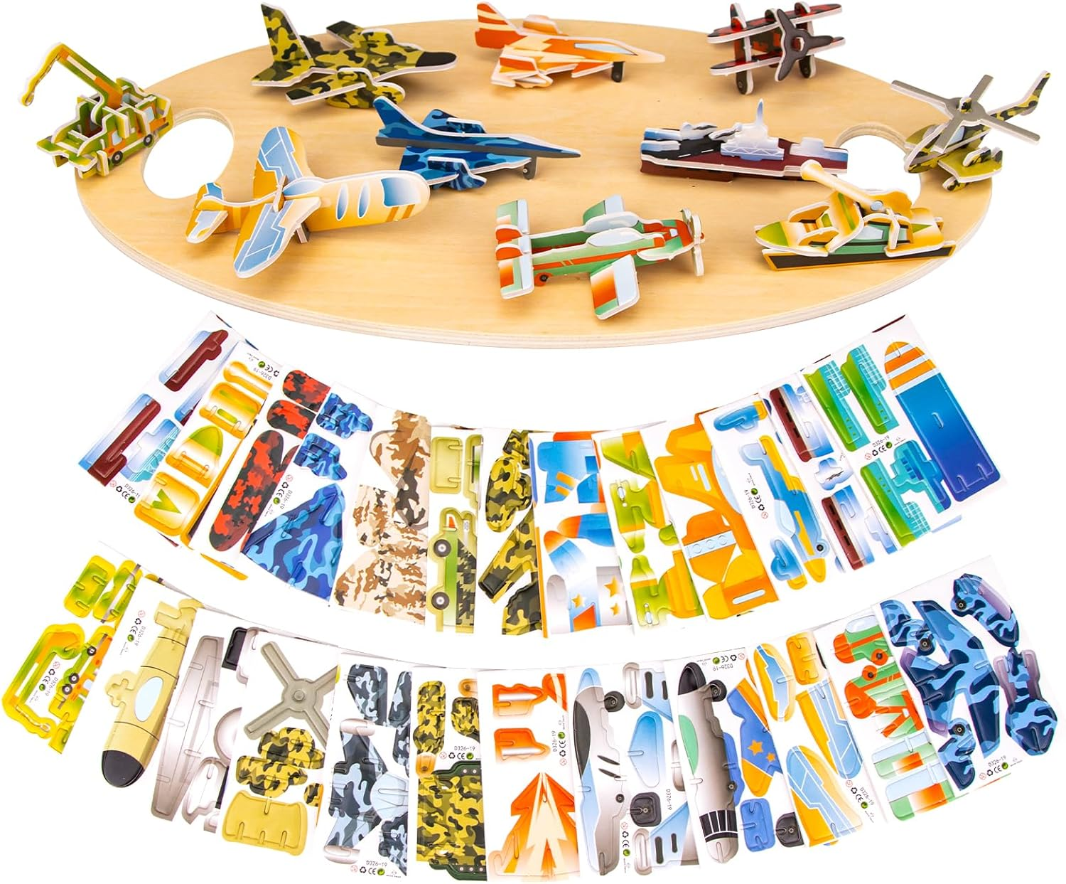 3D Puzzles for Teen, 25 PCS Educational Cartoon 3D Puzzle Kit, Engaging 3-D Puzzles Set for Teenagers Constructible, Ideal Fun Art Crafts Birthday and Holiday Gifts for Adolescents, Insect Themed