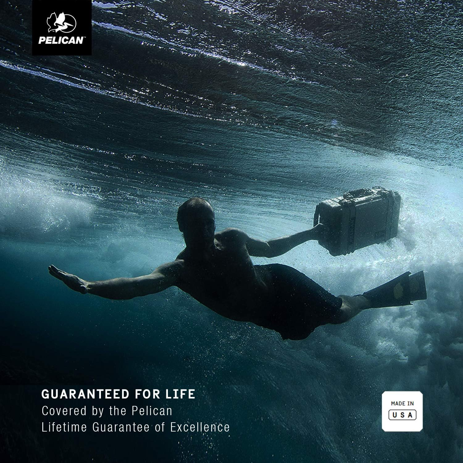 Pelican 1510 Case with Padded Dividers (Black) image number 2