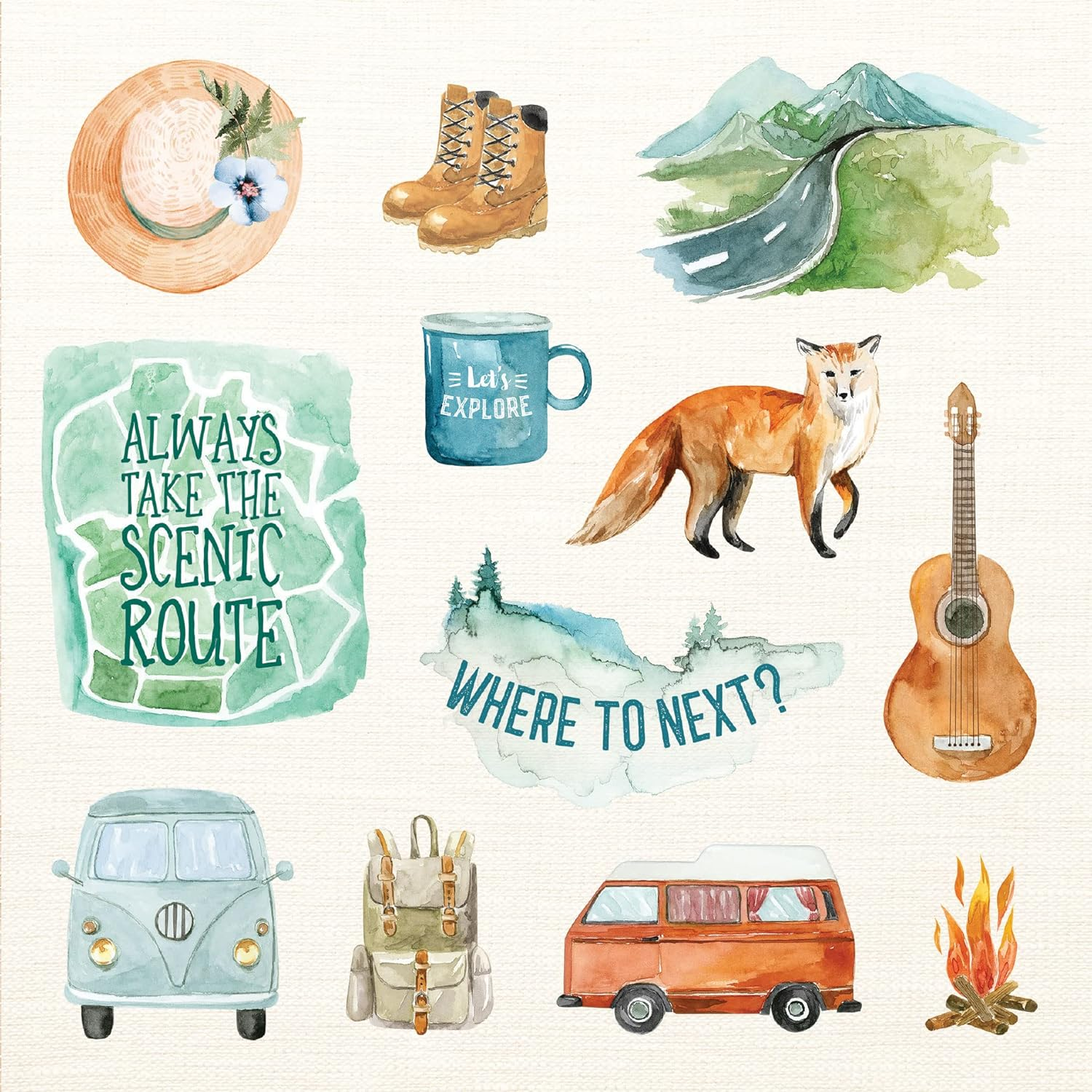 Boho Dreams Sticker Book: a Free-Spirited Sticker Book image number 5