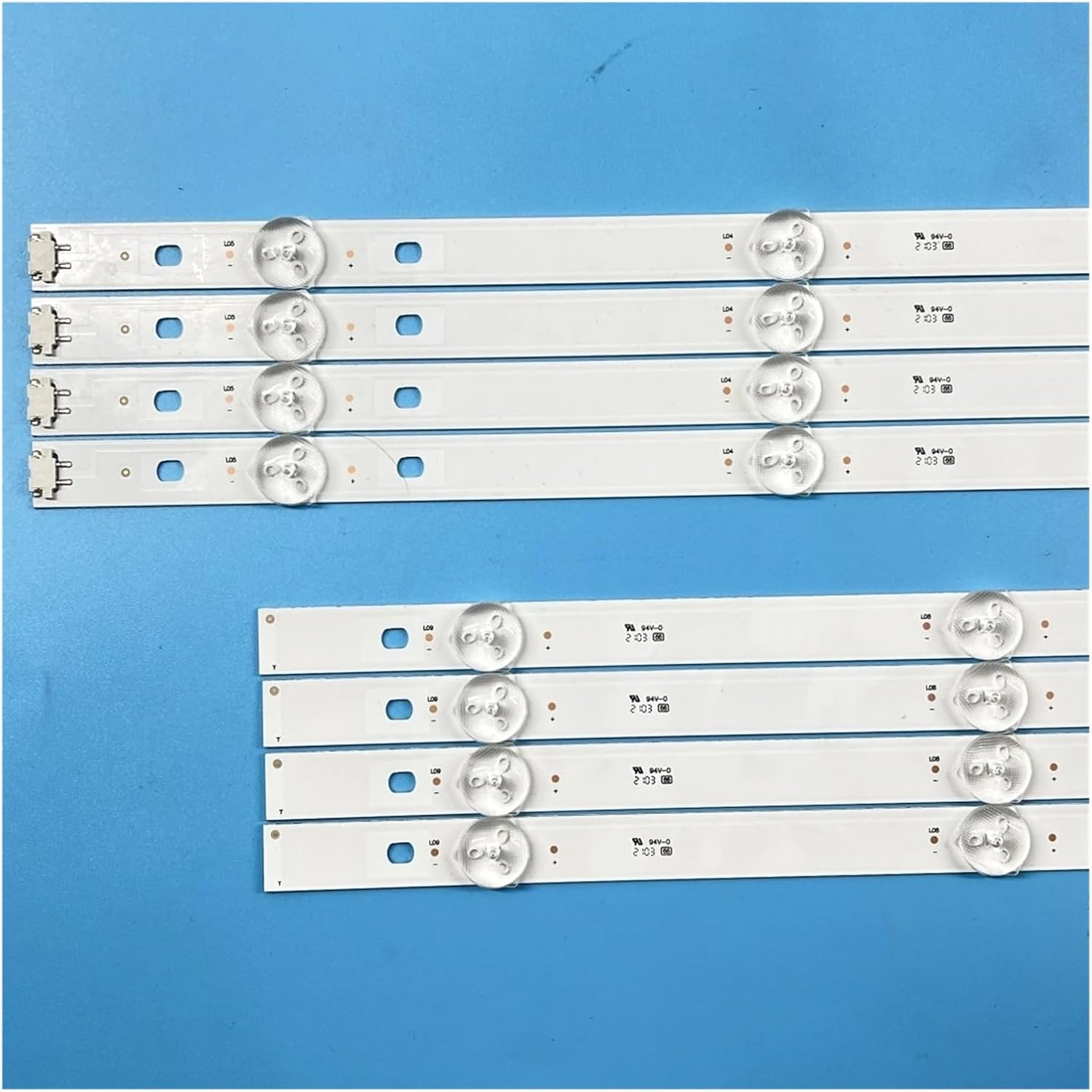LED Backlight for 49UK6200 49UK6300 49UJ630V 49UJ635V 49LJ5500 49UJ635T NC490DGG NC490DUE-AAFX1-41CA 0938D-P1 1294A 1265A-P1 image number 3