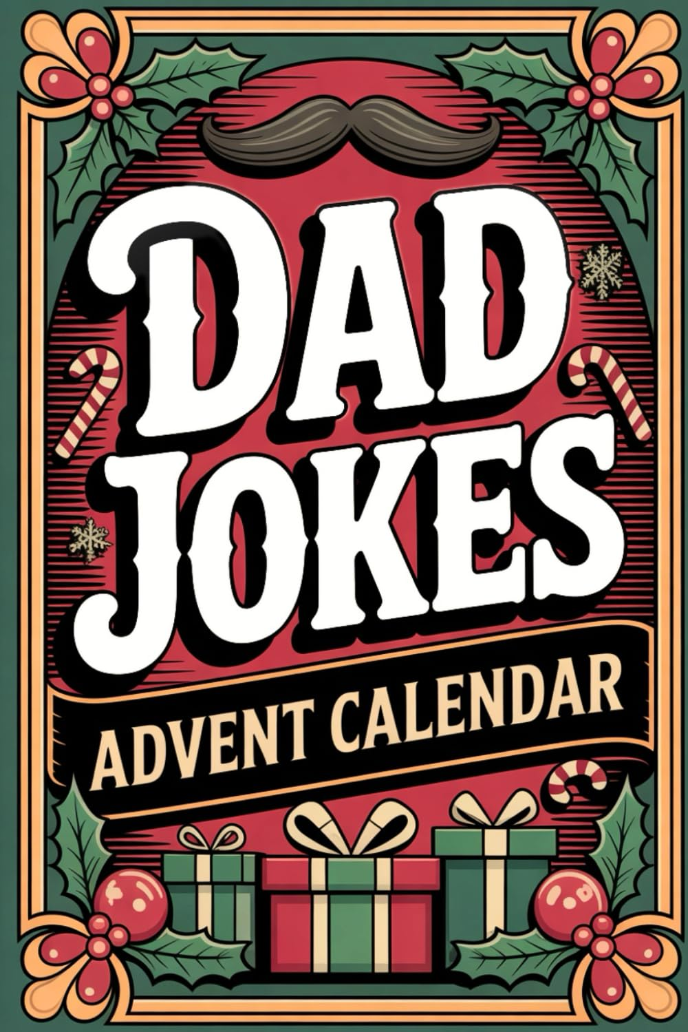 Advent Calendar 2025: Dad Jokes: Hilarious and Funny Christmas Countdown for Kids, Teens and Adults