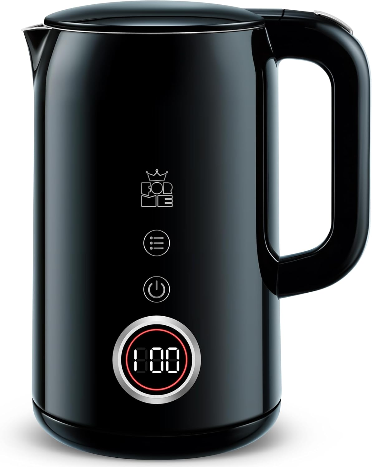 Forme Stainless Steel Kettle 1.7 L Temperature Selection 40-100 &deg;C I LED Digital Temperature Display 7 Colours LED Lighting I Teapot Tea Kettle I Keep Warm Function I BPA Free image number 1