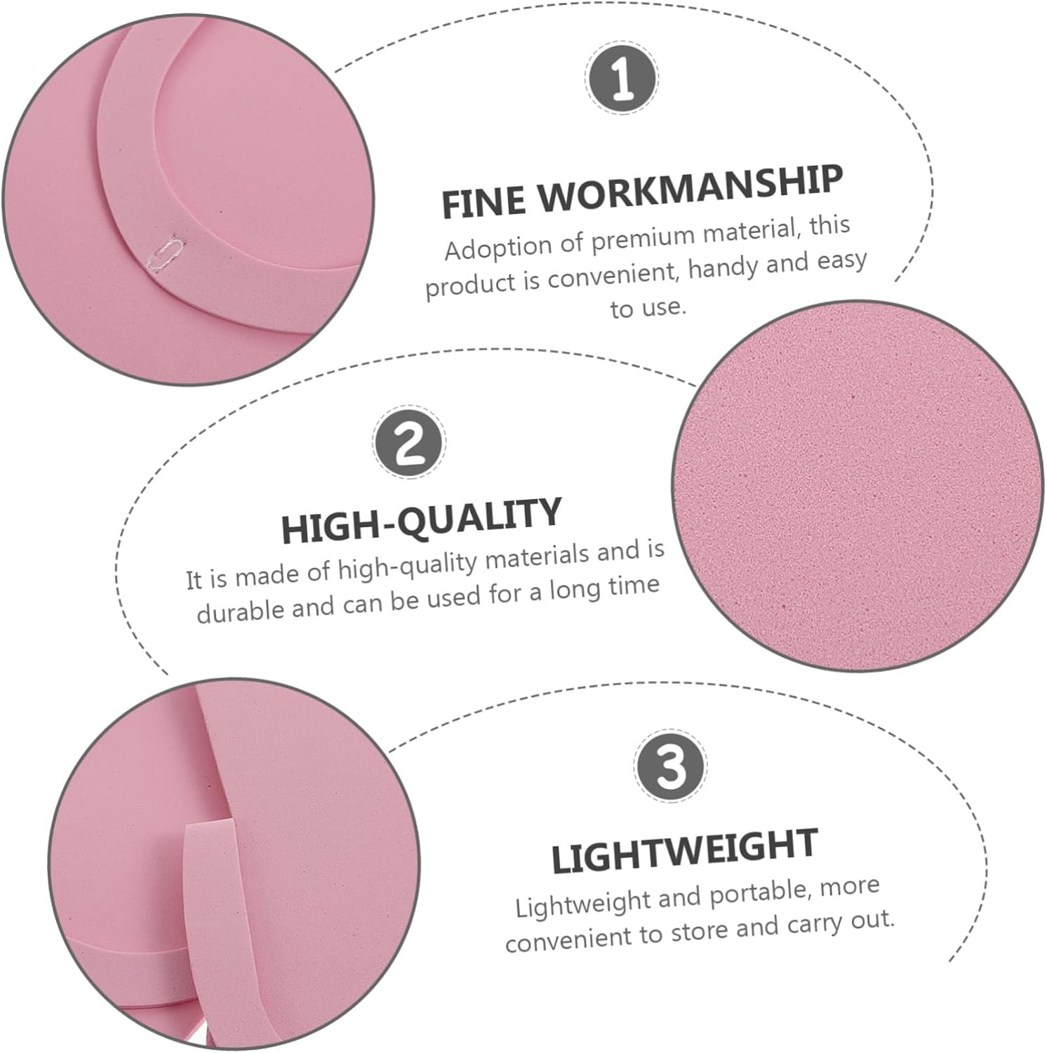 Anneome 12 Pairs Disposable EVA Pedicure Slippers for Guests Slip Lightweight Footwear for Spa Hotel Travel and Home Use Random Style Portable and Hygienic Guest Shoes image number 2