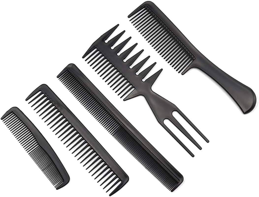 10Pcs/Set Hair Combs Salon Hairdressing Hair Style Barber Plastic Brush Comb AU image number 5