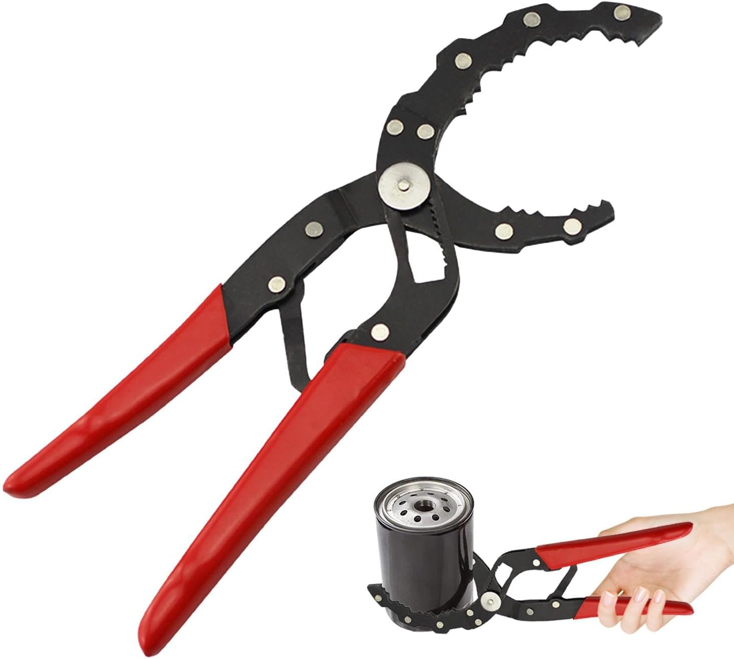 Oil Filter Wrench, Adjustable Oil Filter Remover, 12-Inch Oil Wrench, Oil Wrench for Agricultural Equipment, Versatile Filter Wrench, Oil Filter Removal Tool, Heavy-Duty Oil Filter Wrench, Oil Wrench image number 5