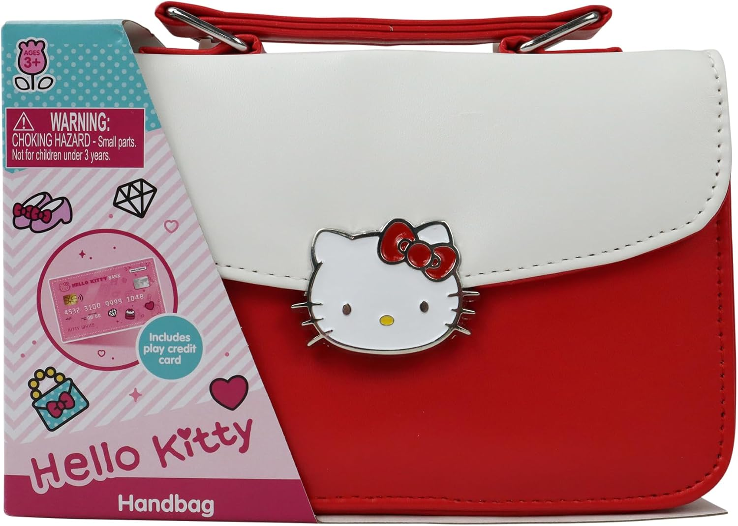 Hello Kitty Handbags - Red & White image number 1